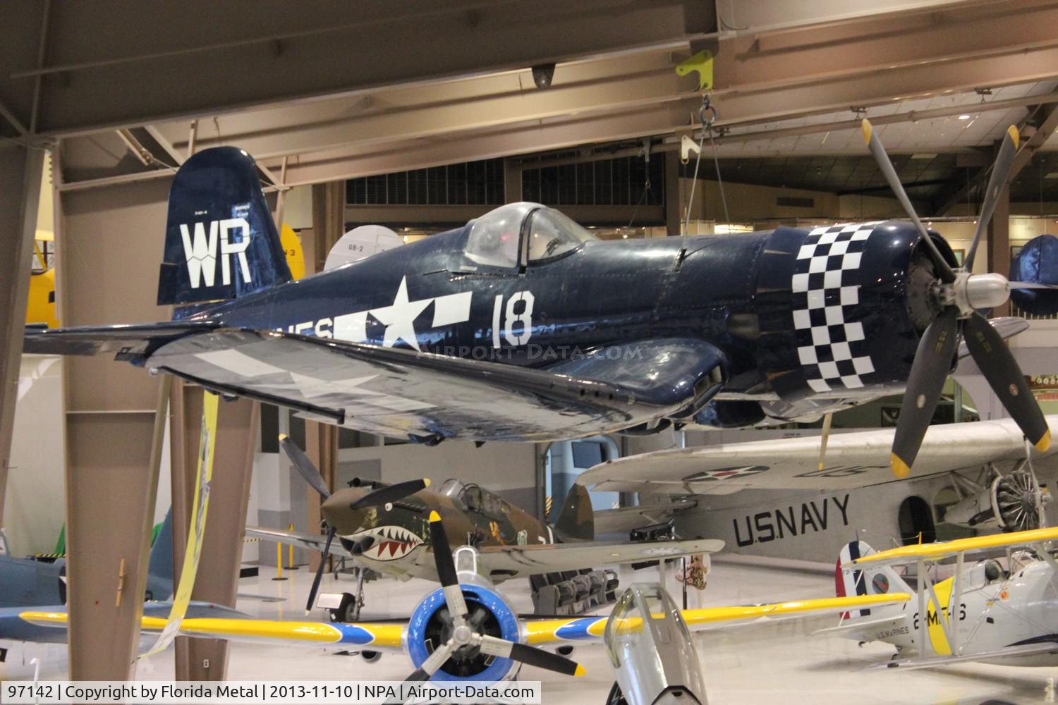 97142, Vought F4U-4 Corsair C/N 9296, F4U-4 Corsair