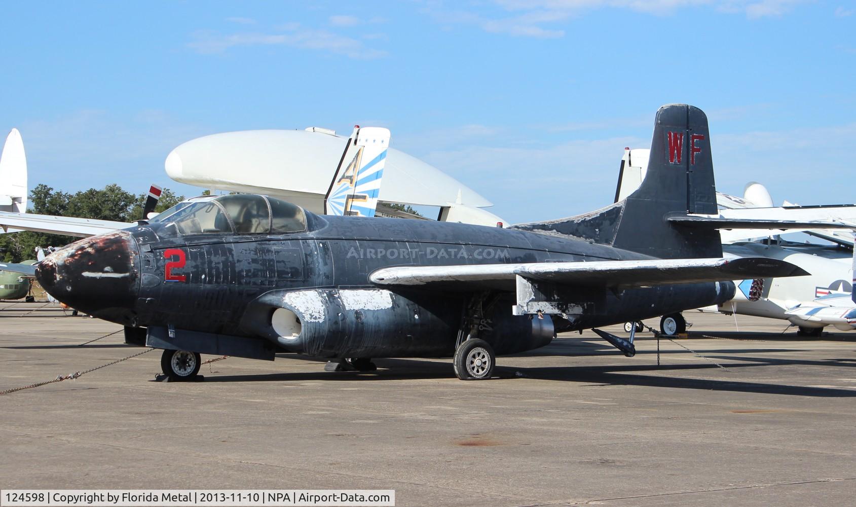124598, 1951 Douglas F3D-2 Skyknight C/N 7468, F3D-2 Skyknight