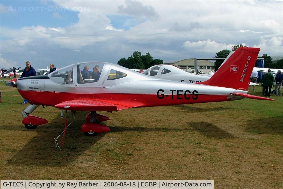 G-TECS, 2004 Tecnam P-2002EA Sierra C/N PFA 333-14325, Tecnam P.2002 Sierra [PFA 333-14325] Kemble~G 18/08/2006
