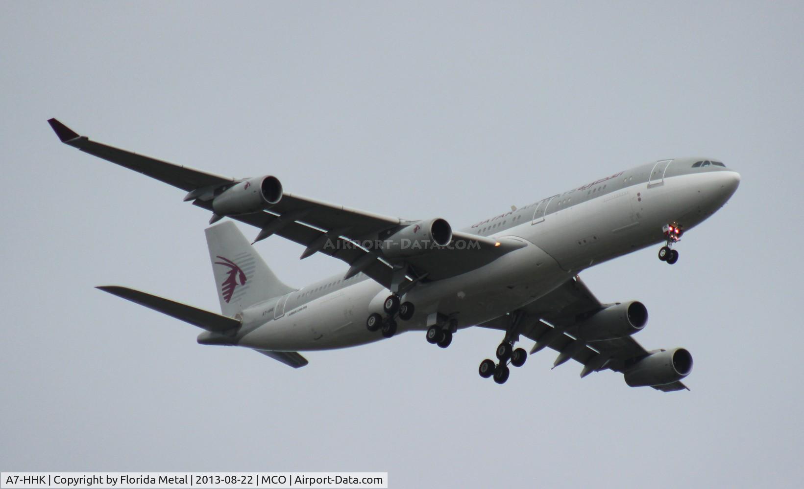 A7-HHK, 1993 Airbus A340-211 C/N 026, Qatar A340-211