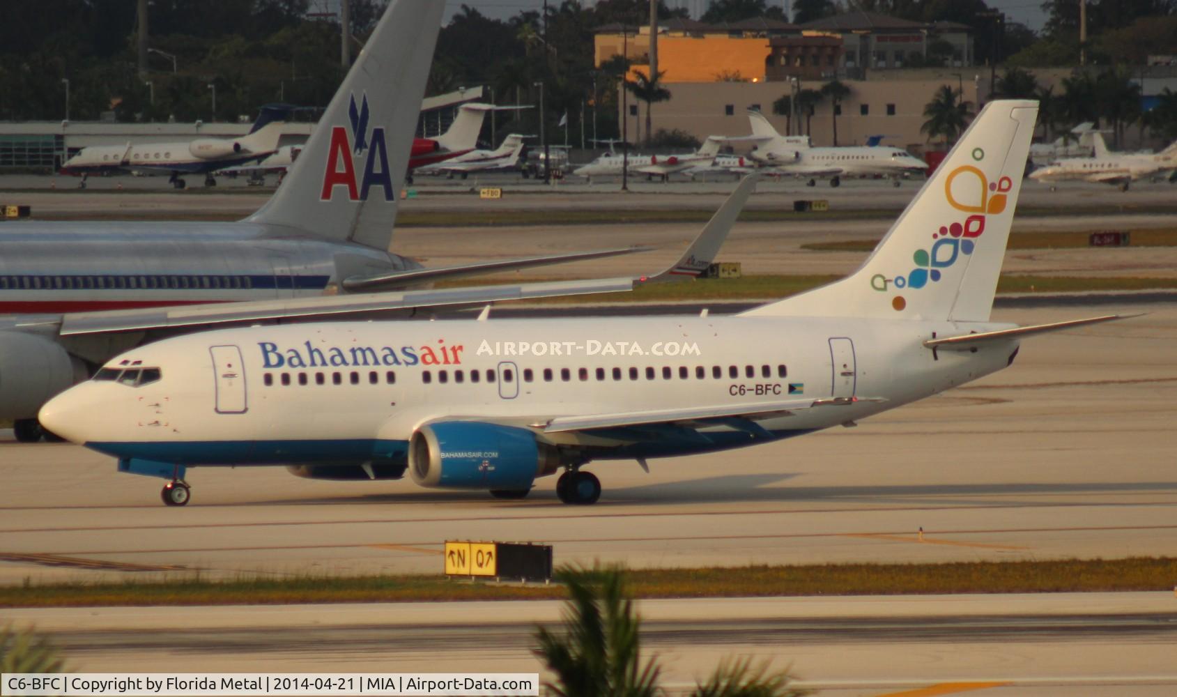 C6-BFC, 1997 Boeing 737-505 C/N 27631, Bahamas 737-500