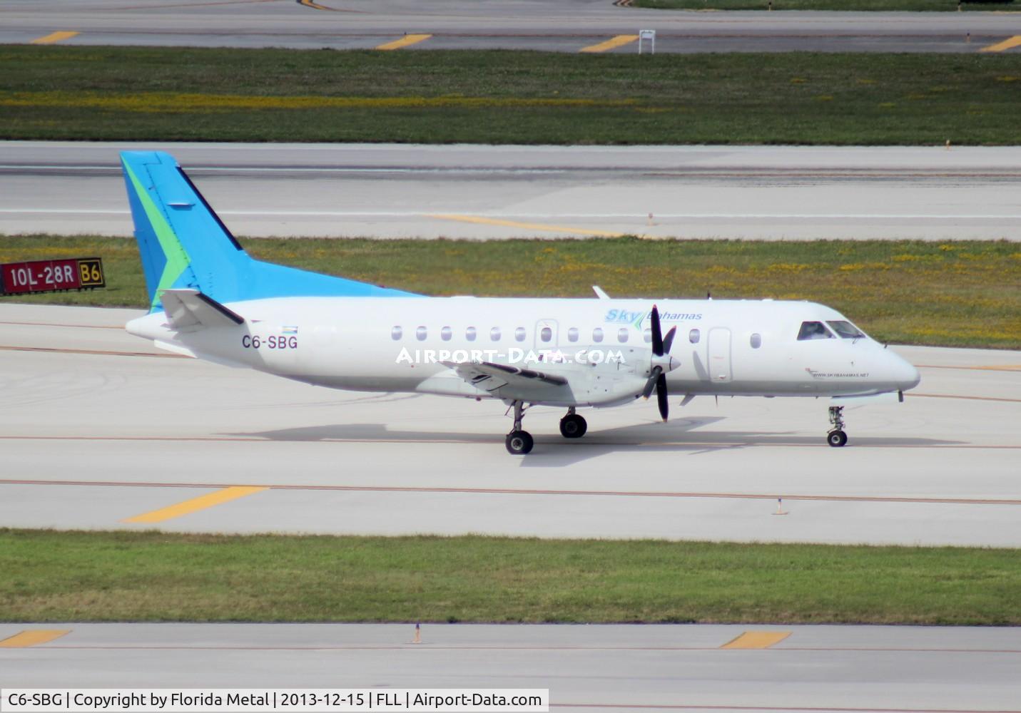 C6-SBG, 1988 Saab 340A C/N 340A-110, Sky Bahamas Saab 340A