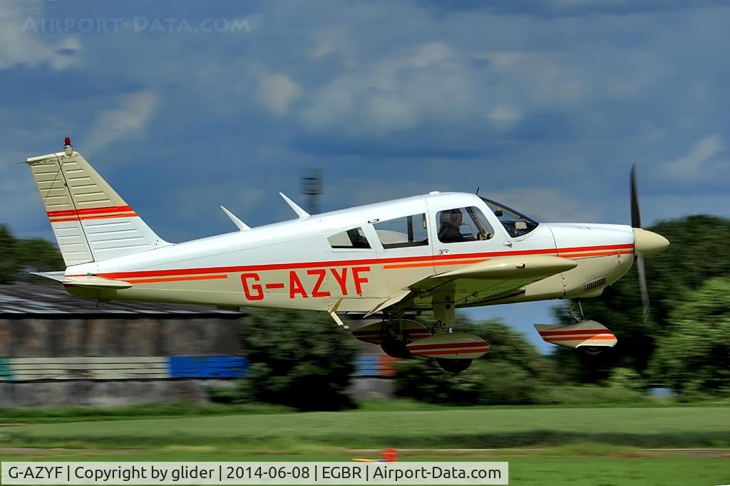 G-AZYF, 1968 Piper PA-28-180 Cherokee C/N 28-5227, Arrival 11
