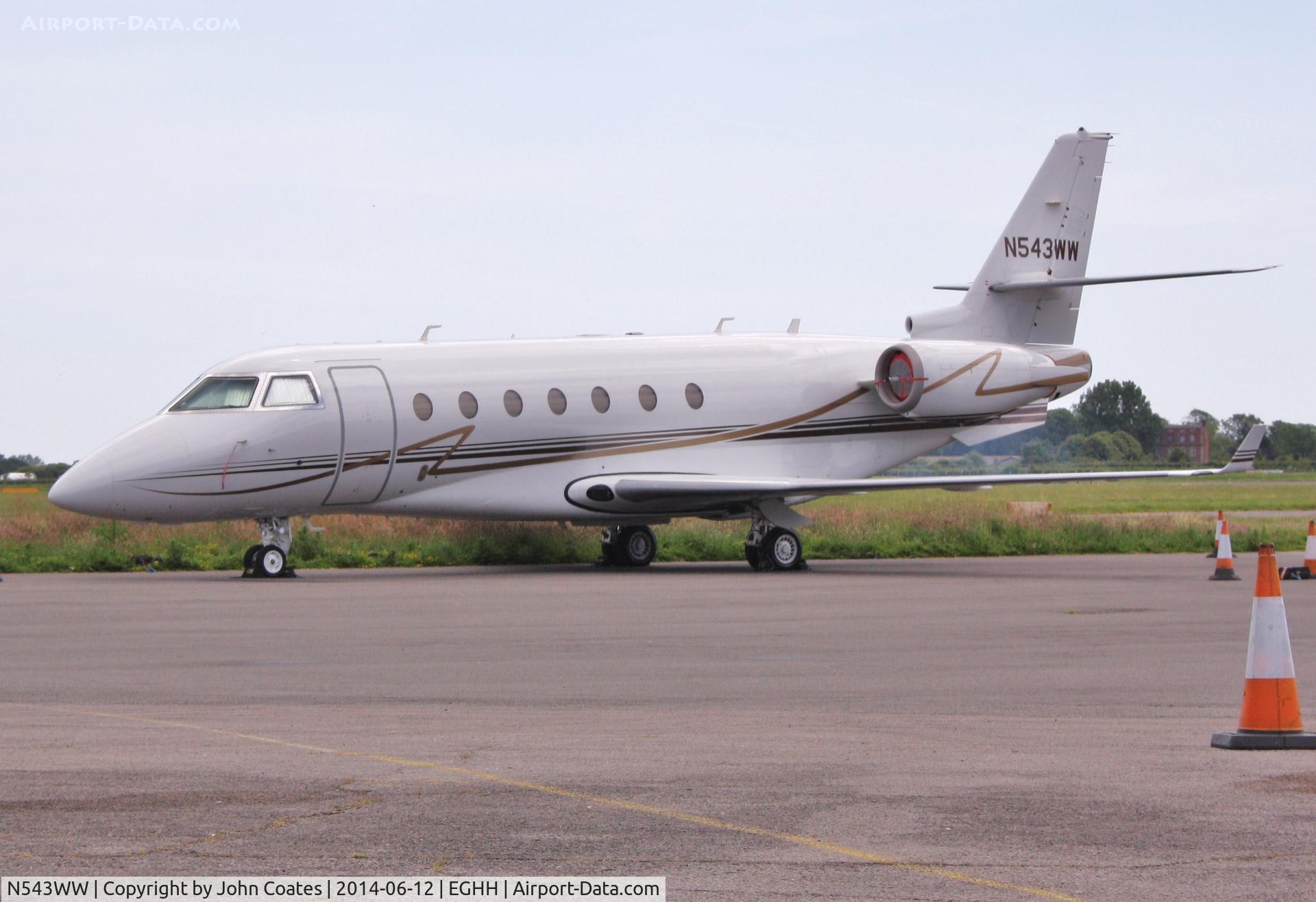 N543WW, 2008 Israel Aerospace Industries Gulfstream 200 C/N 213, At Signatures