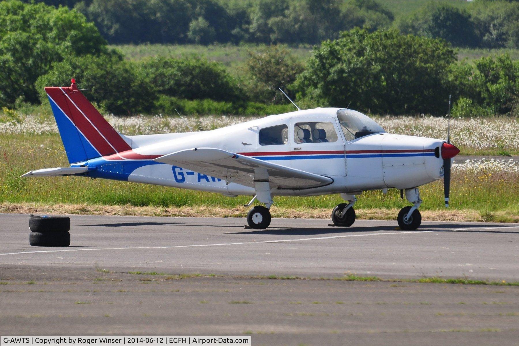 G-AWTS, 1969 Beech 19A Musketeer Sport III C/N MB-412, Resident Beech 19A Musketeer Sport III. Previously registered OO-BGN.