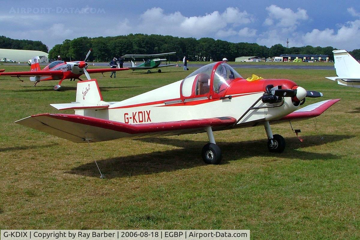 G-KDIX, 1984 Jodel D-9 Bebe C/N PFA 054-10293, Jodel D.9 Bebe [PFA 054-10293] Kemble~G 18/08/2006