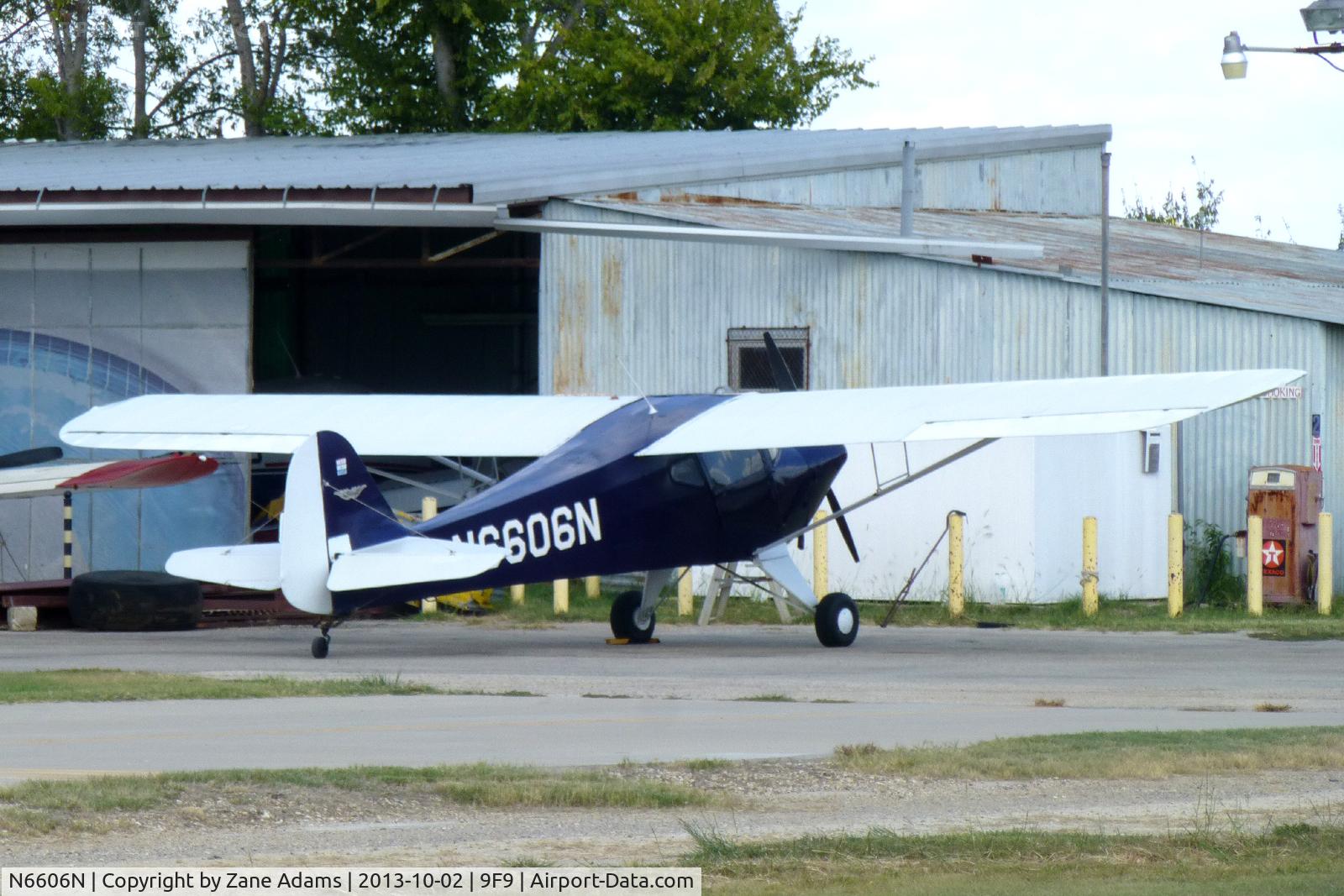 N6606N, 1949 Taylorcraft BC12-D C/N 2-13006, At Sycamore Field - Fort Worth, TX