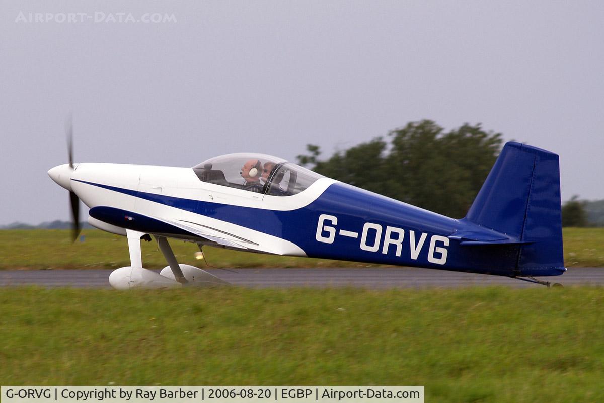 G-ORVG, 2001 Vans RV-6 C/N PFA 181A-13509, Van's RV-6 [PFA 181-13509] Kemble~G 20/08/2006