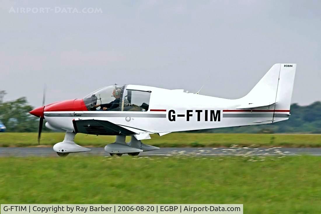 G-FTIM, 1988 Robin DR-400-100 Cadet C/N 1829, Robin DR.400/100 Cadet [1829] Kemble~G 20/08/2006