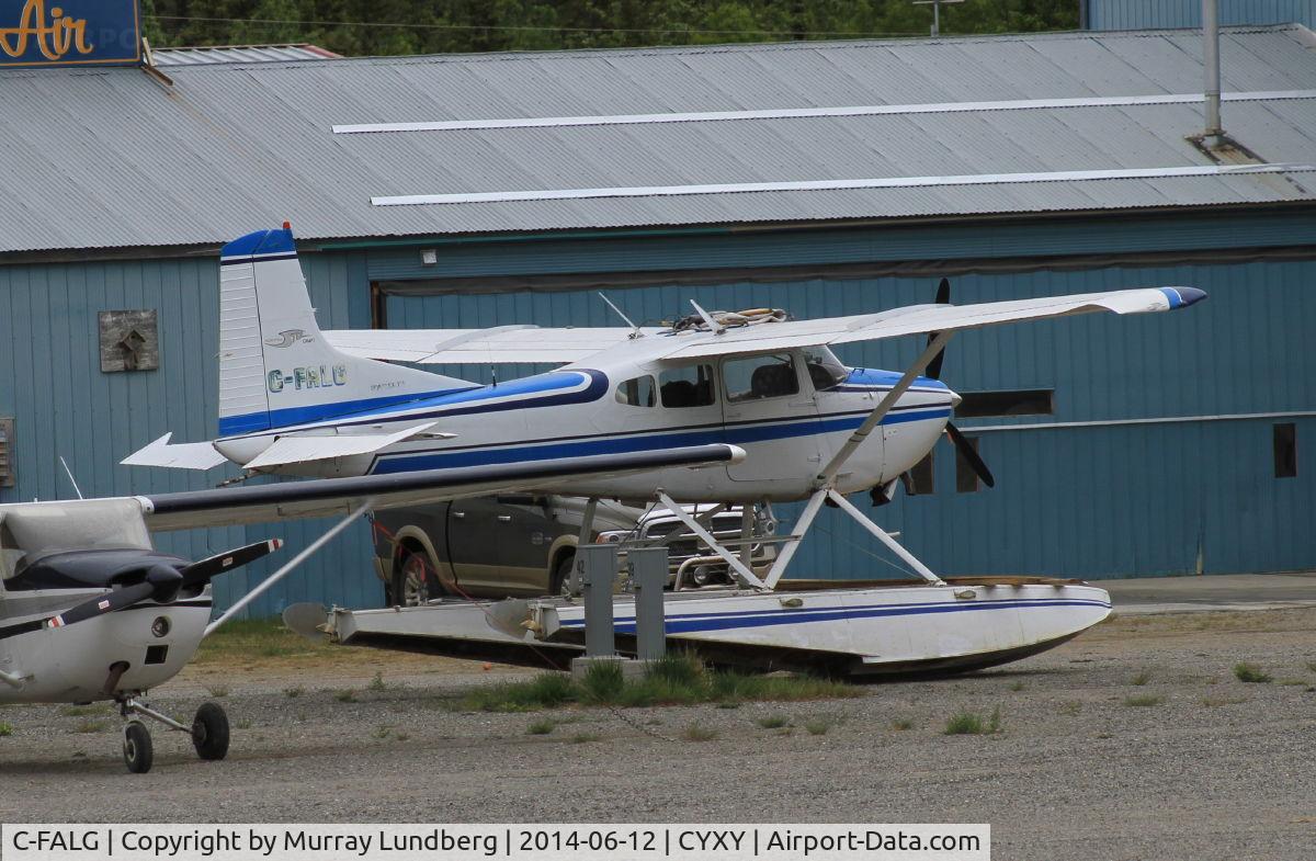 C-FALG, 1970 Cessna A185E Skywagon 185 C/N 18501662, Stored at Whitehorse, Yukon.