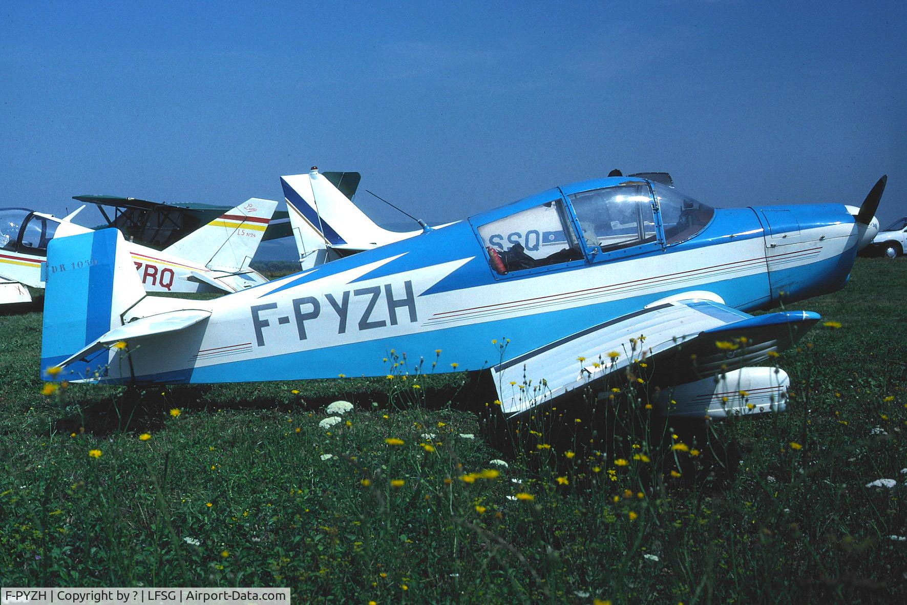 F-PYZH, Jodel DR-1050M C/N 766, epinal 1996