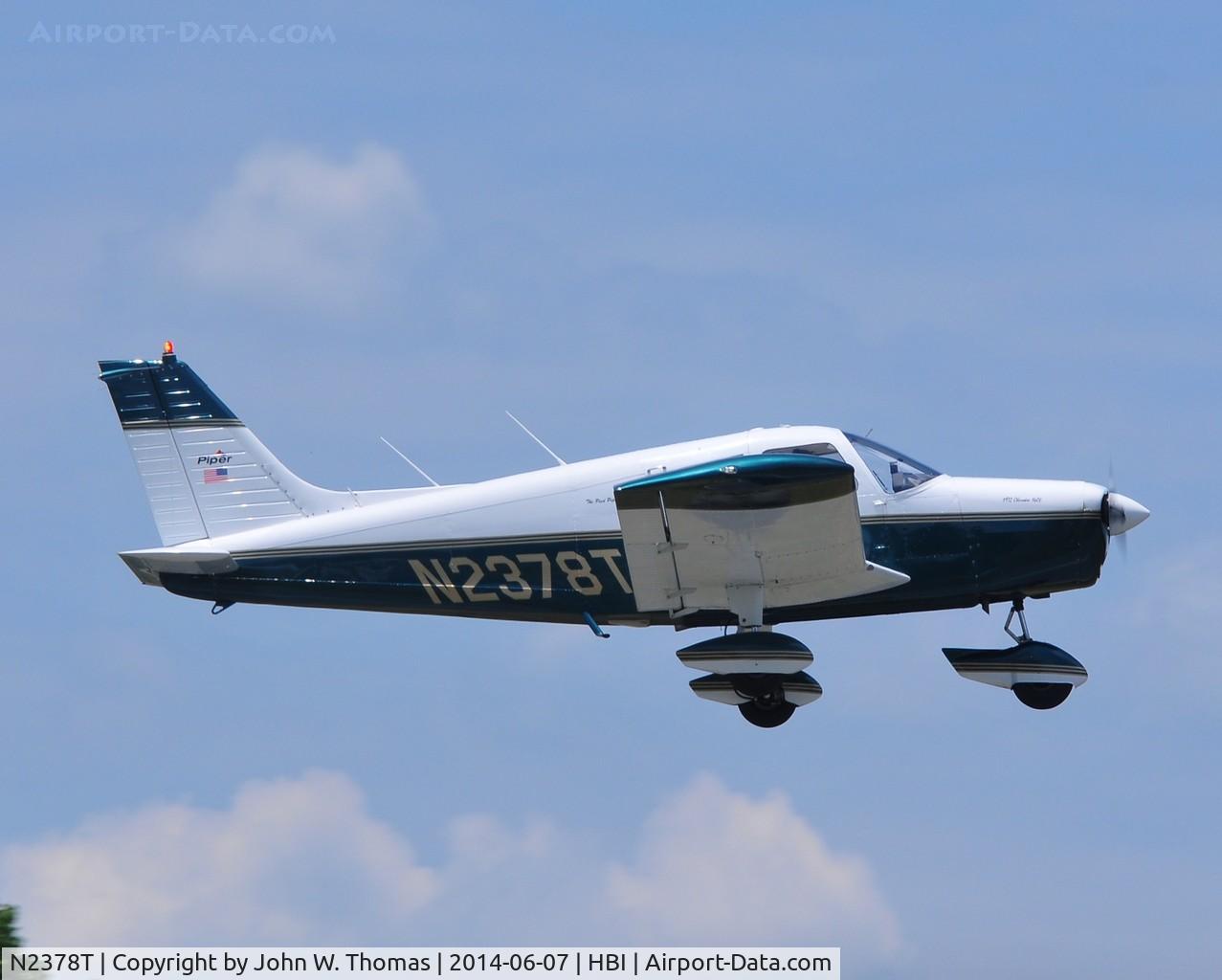 N2378T, 1971 Piper PA-28-140 C/N 28-7225059, NC Aviation Museum Fly In, June 7, 2014