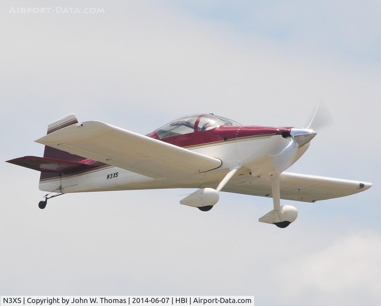N3XS, 1996 Vans RV-8 C/N C001, NC Aviation Museum Fly In, June 7, 2014