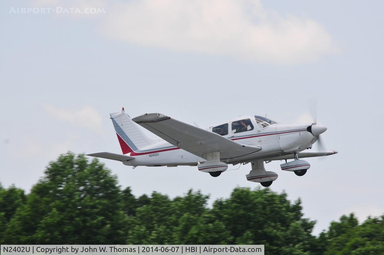 N2402U, 1979 Piper PA-28-181 C/N 28-7990589, NC Aviation Museum Fly In, June 7, 2014