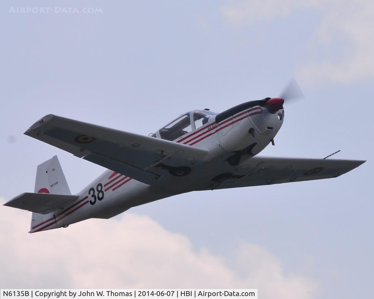 N6135B, 1978 IAR IAR-823 C/N 45, NC Aviation Museum Fly In, June 7, 2014