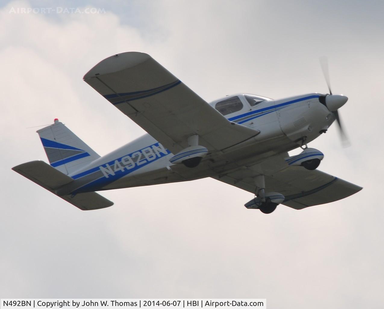 N492BN, 1967 Piper PA-28-180 C/N 28-4167, NC Aviation Museum Fly In, June 7, 2014