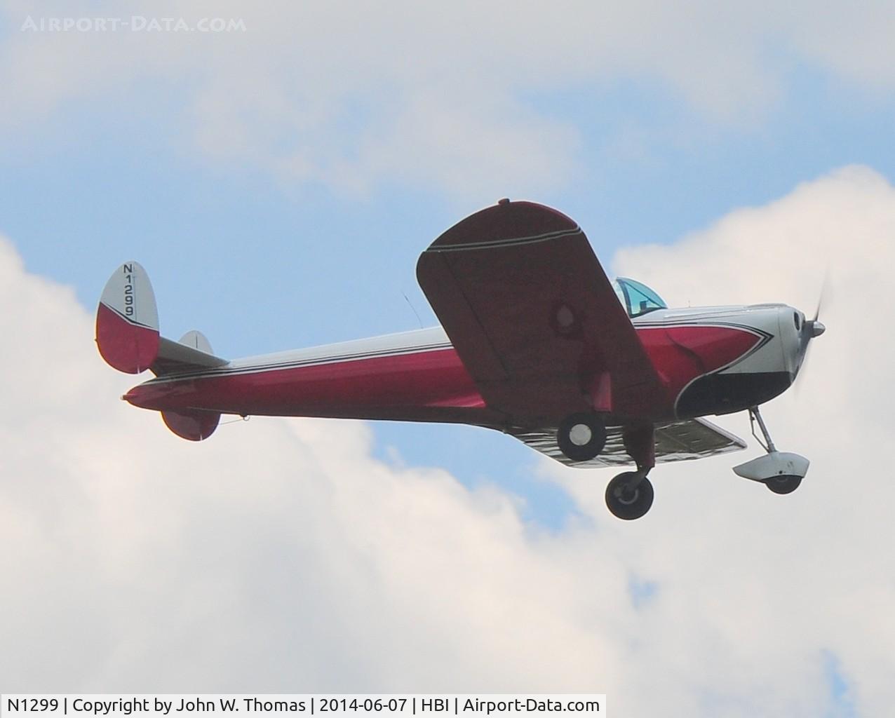 N1299, 1947 Erco 415E Ercoupe C/N 4590, NC Aviation Museum Fly In, June 7, 2014
