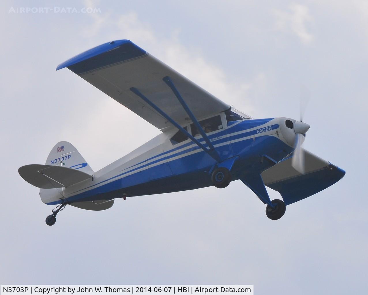 N3703P, 1955 Piper PA-22/20-150 C/N 22-3419, NC Aviation Museum Fly In, June 7, 2014