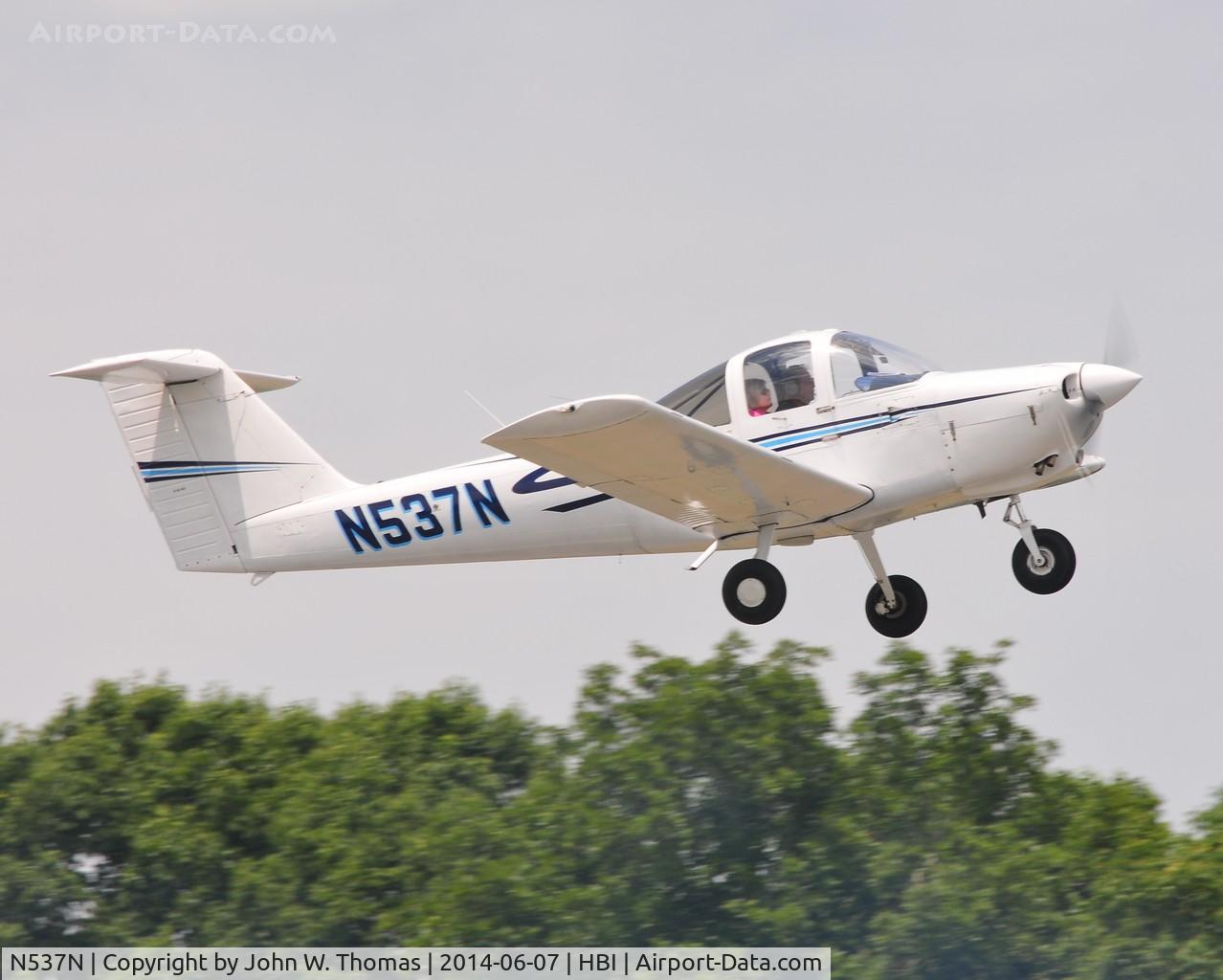 N537N, 1979 Piper PA-38-112 Tomahawk C/N 38-79A0428, NC Aviation Museum Fly In, June 7, 2014