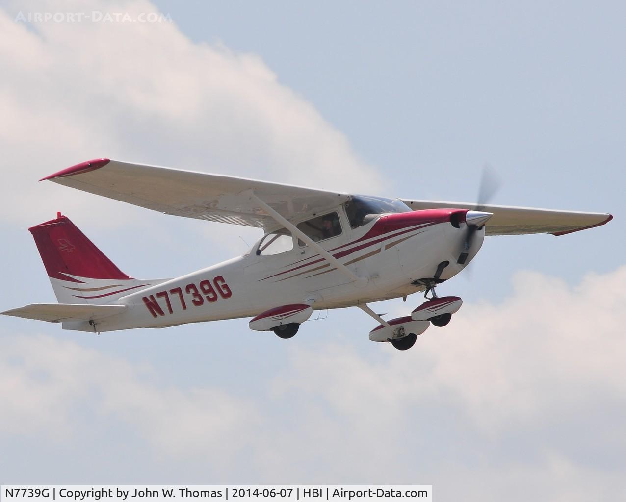N7739G, 1970 Cessna 172L C/N 17259439, NC Aviation Museum Fly In, June 7, 2014