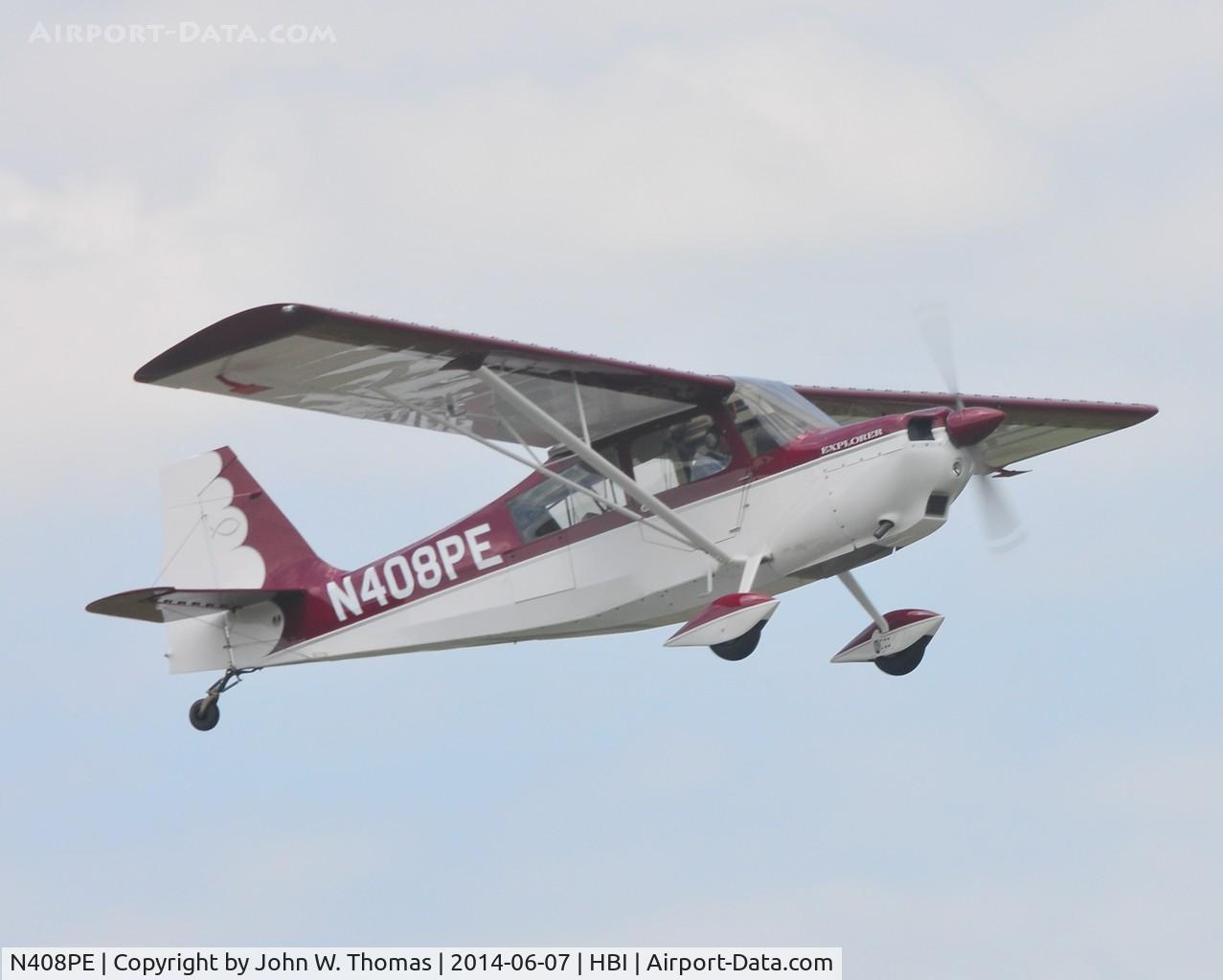N408PE, 2011 American Champion 7GCBC C/N 1460-2011, NC Aviation Museum Fly In, June 7, 2014