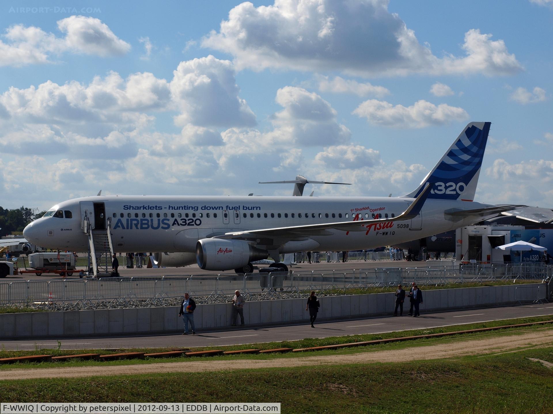 F-WWIQ, Airbus A320-214 C/N 5098, ILA Berlin Air Show 2012