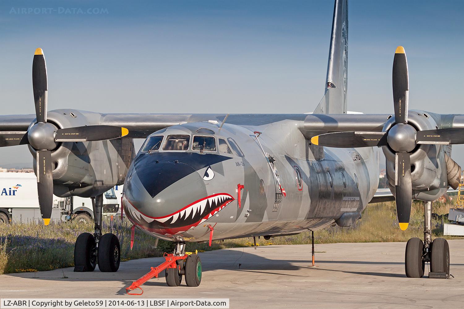 LZ-ABR, 1984 Antonov An-26B C/N 13905, Apron