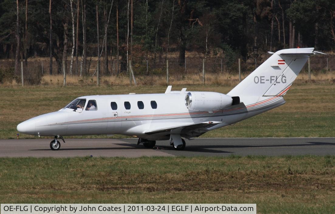 OE-FLG, 1995 Cessna 525 CitationJet CJ1 C/N 525-0103, Taxiing