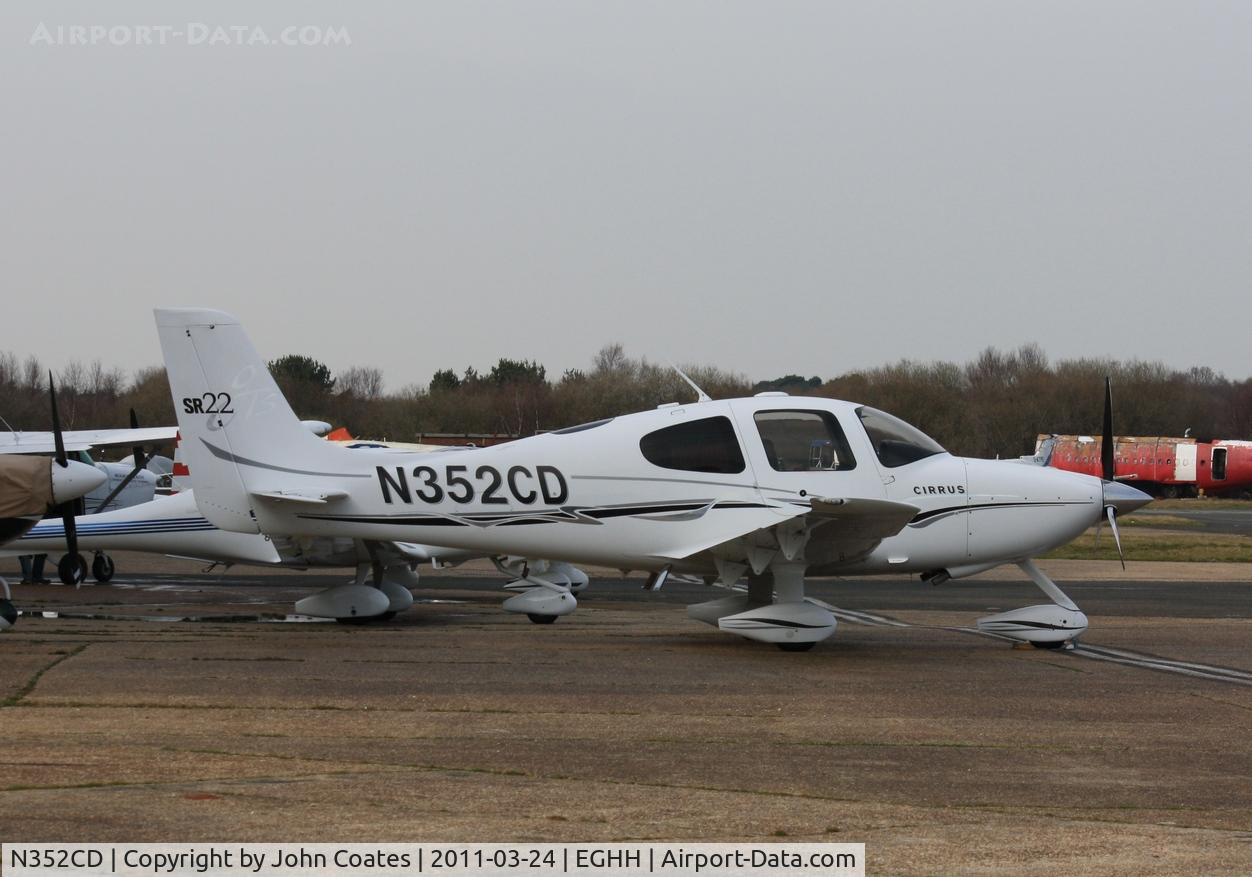 N352CD, 2005 Cirrus SR22 GTS C/N 1367, At BHL