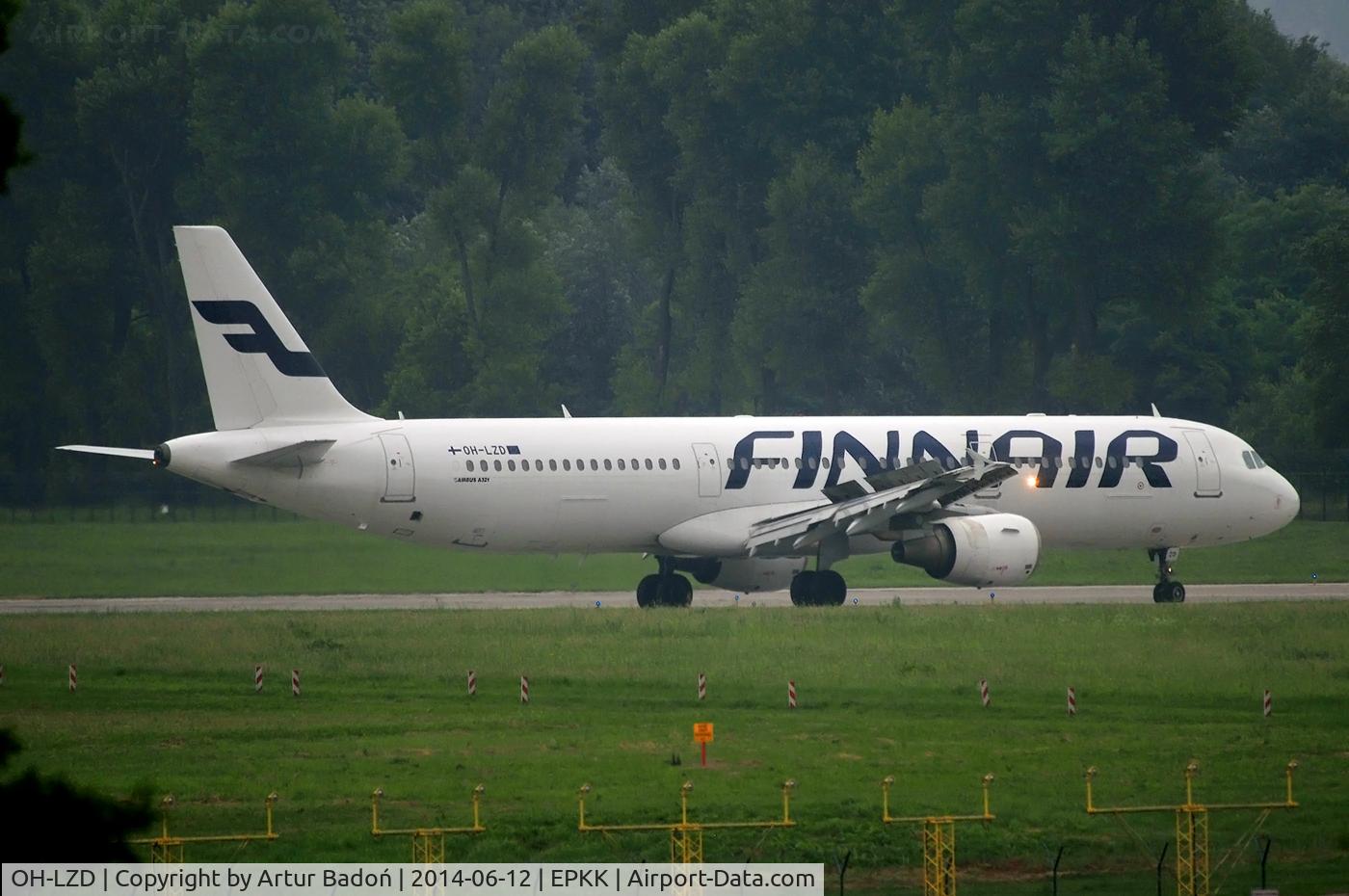 OH-LZD, 2000 Airbus A321-211 C/N 1241, Finnair