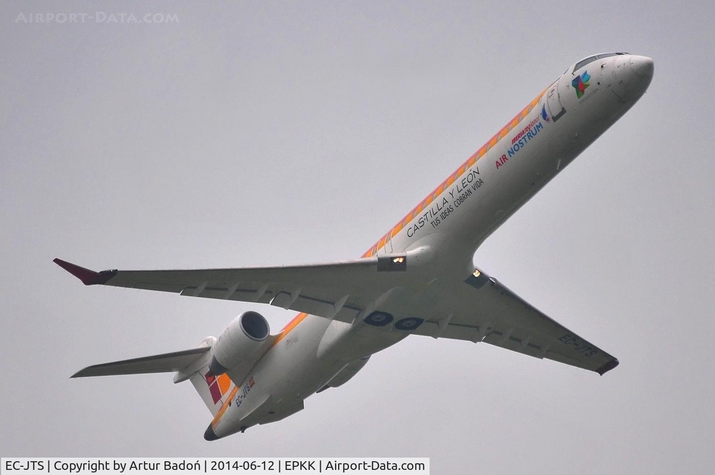 EC-JTS, 2006 Bombardier CRJ-900 (CL-600-2D24) C/N 15071, Iberia - Air Nostrum