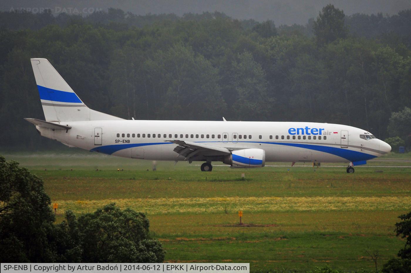 SP-ENB, 1994 Boeing 737-4Q8 C/N 26299, Enter Air