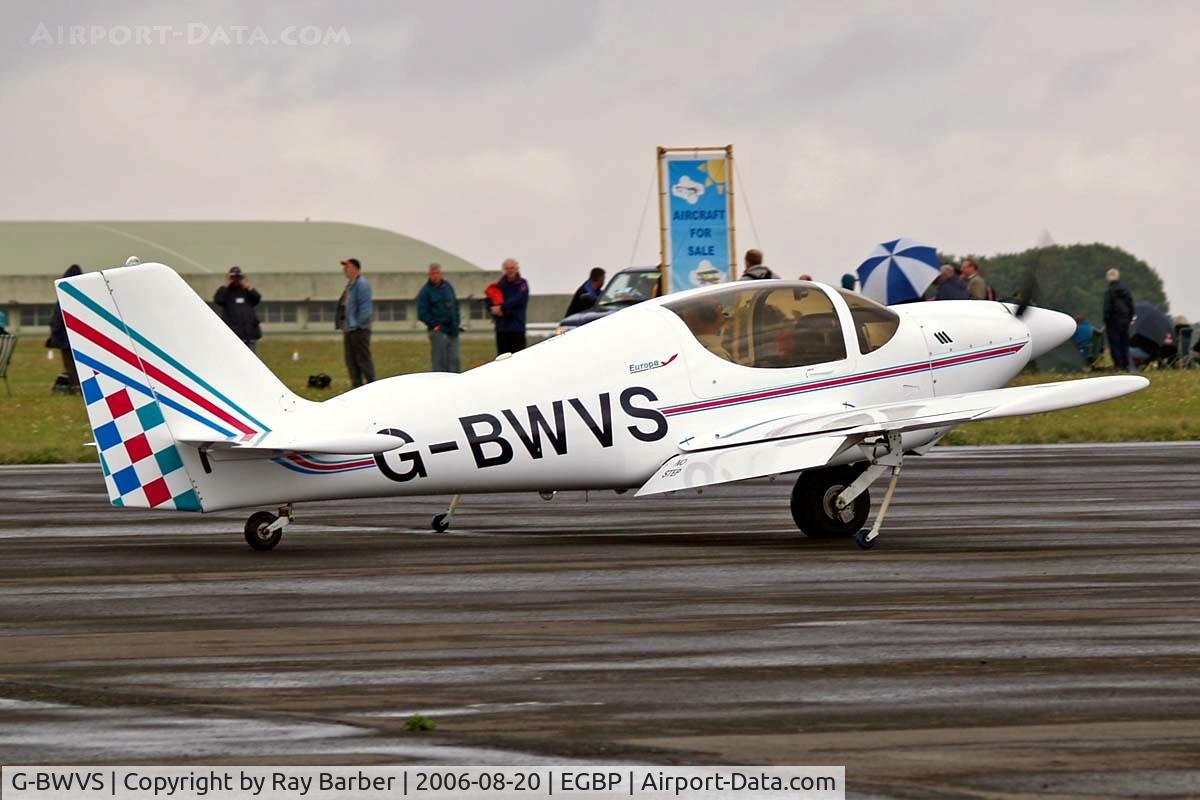 G-BWVS, 1998 Europa Monowheel C/N PFA 247-12686, Europa Avn Europa [PFA 247-12686] Kemble~G 20/08/2006