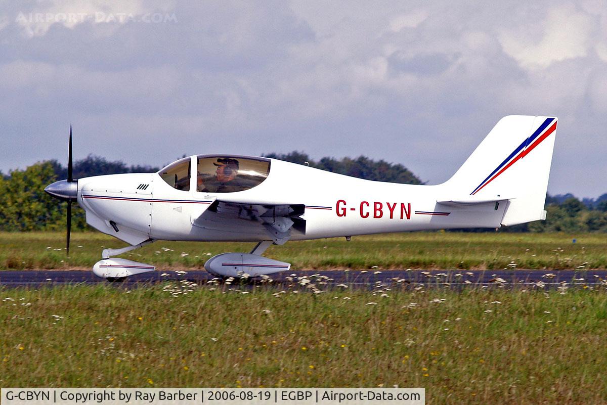 G-CBYN, 2002 Europa XS Tri Gear C/N PFA 247-13751, Europa Avn Europa XS [PFA 247-13751] Kemble~G 19/08/2006