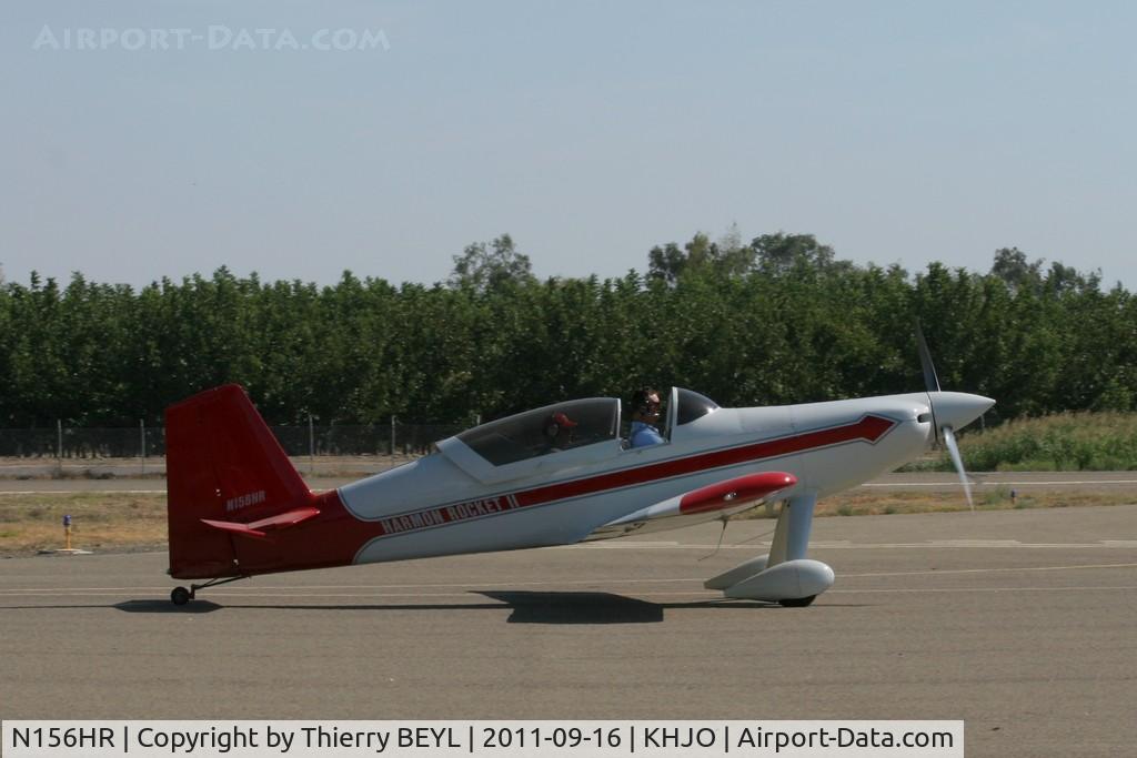 N156HR, 2007 Harmon Rocket II C/N 156 KIT, Taxying before take-off