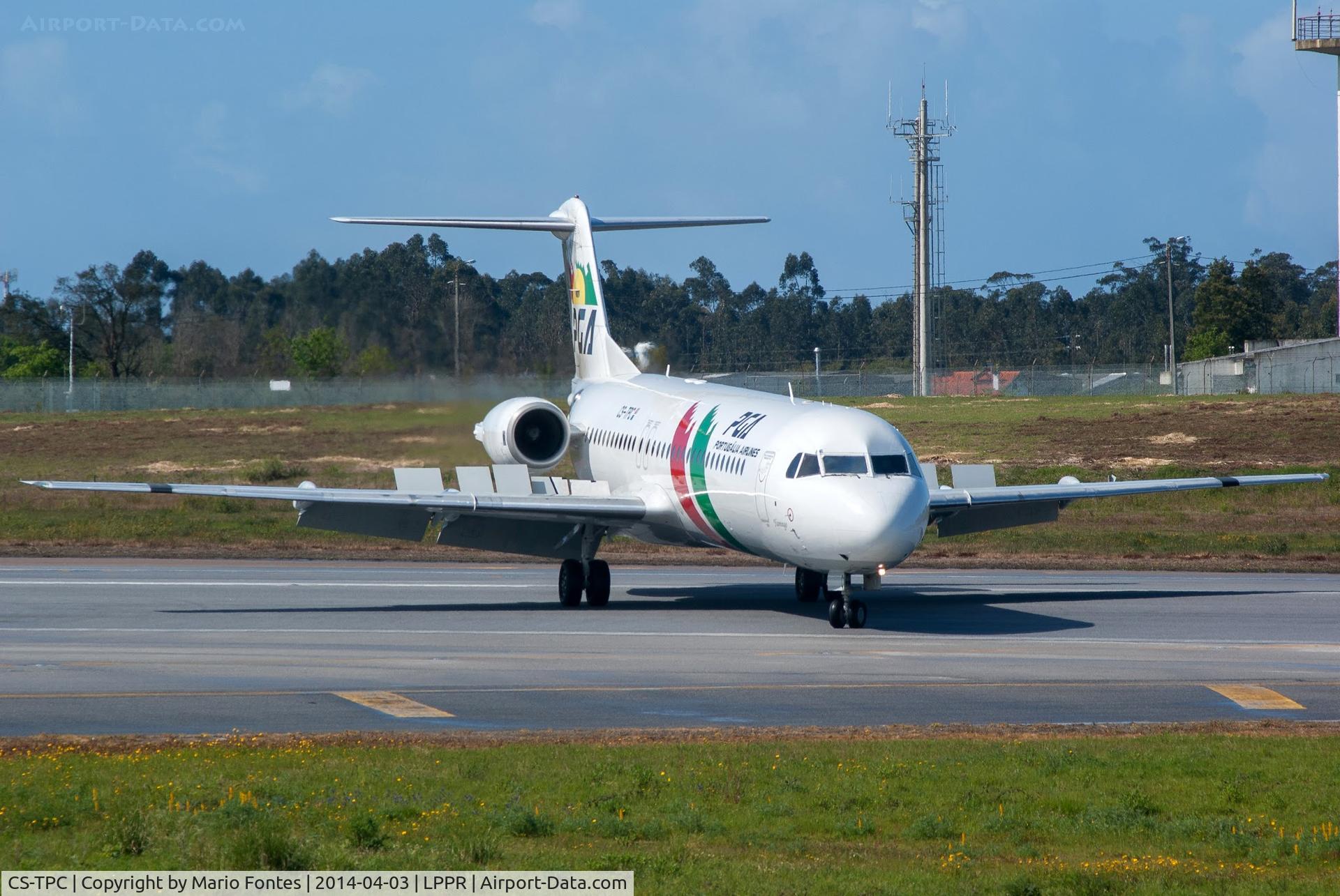 CS-TPC, 1990 Fokker 100 (F-28-0100) C/N 11287, ------------------