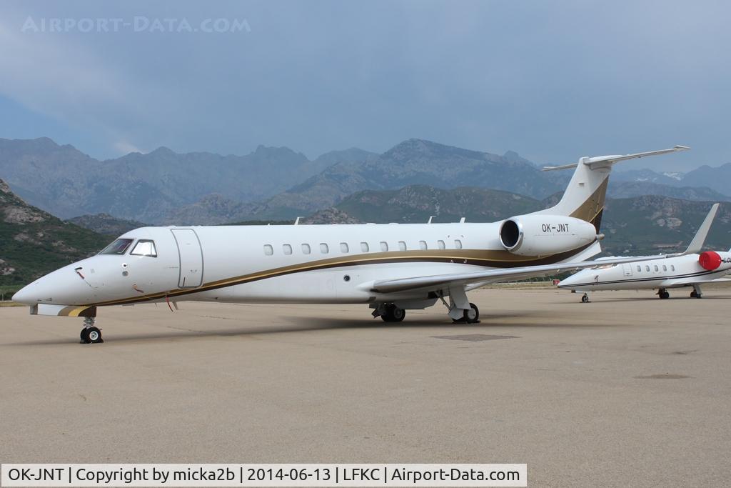 OK-JNT, 2009 Embraer EMB-135BJ Legacy 600 C/N 14501087, Parked