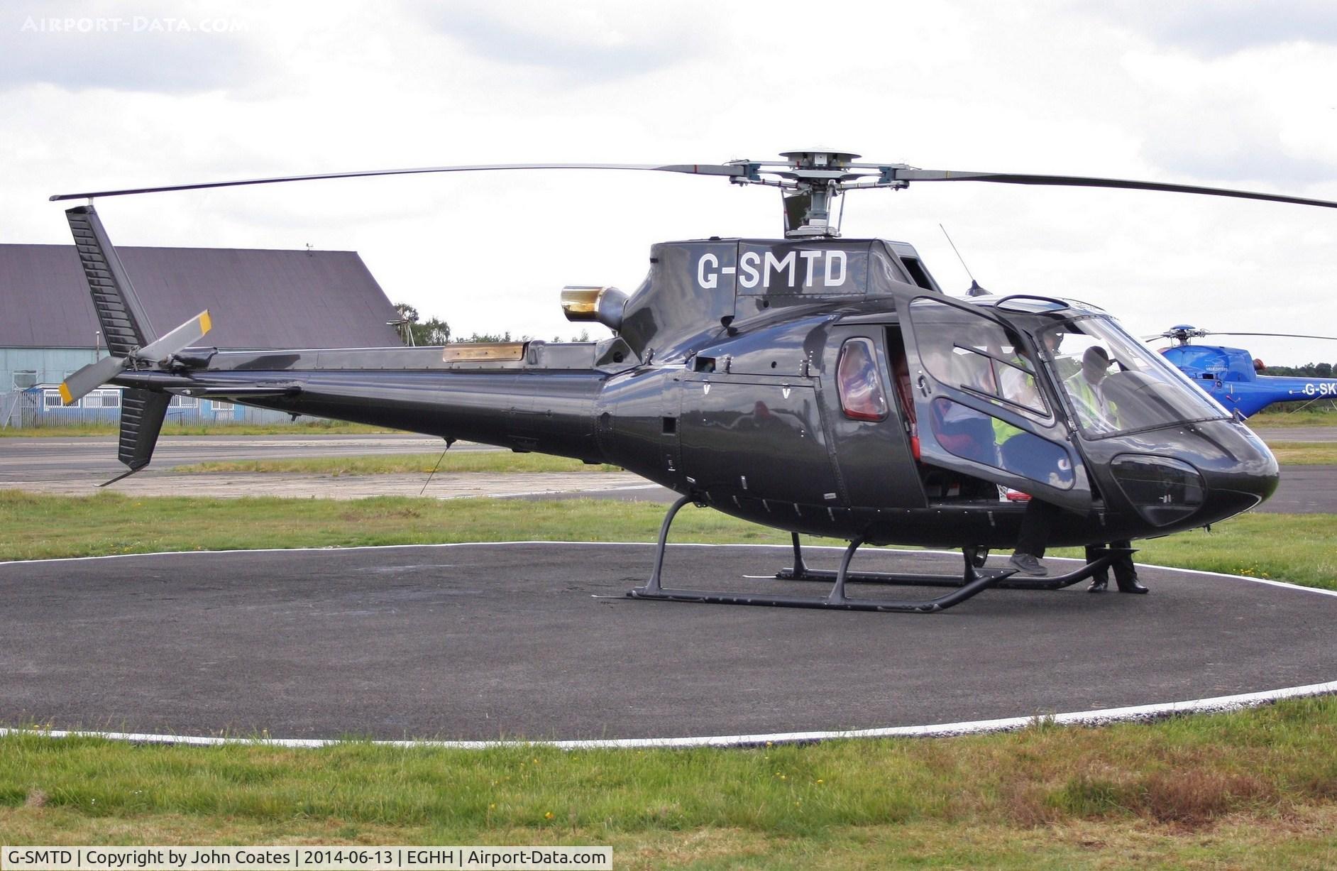 G-SMTD, 2012 Eurocopter AS-350B-3 Ecureuil Ecureuil C/N 7300, New resident at BHL
