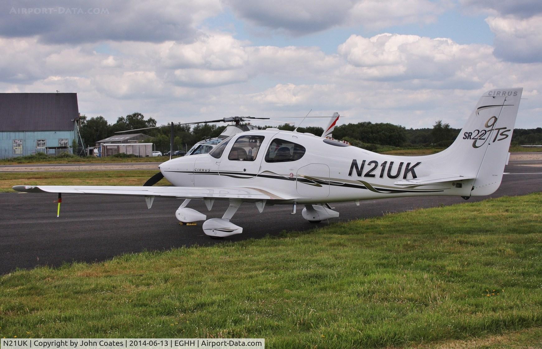 N21UK, 2007 Cirrus SR22 GTS C/N 2311, At BHL