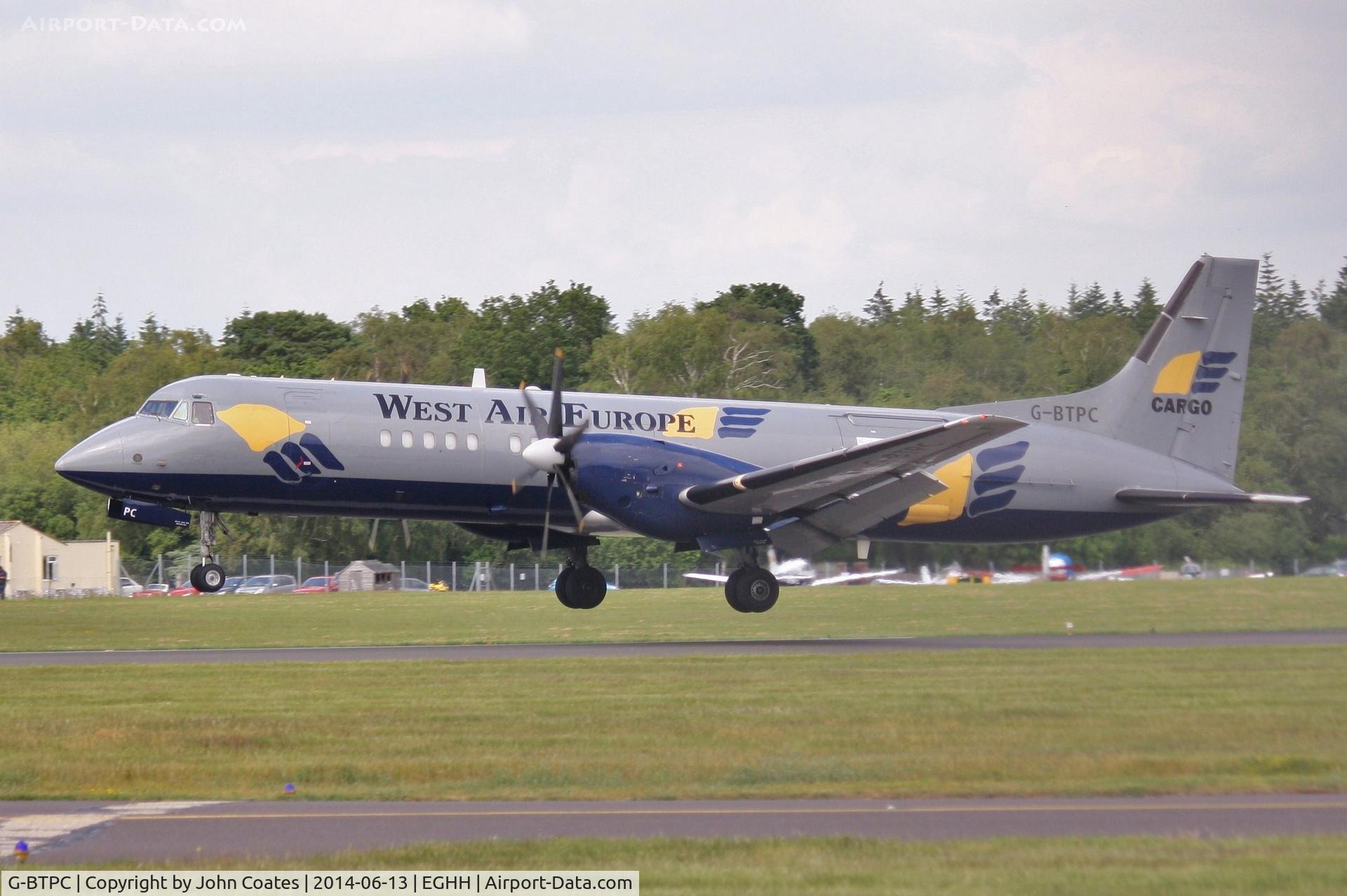 G-BTPC, 1988 British Aerospace ATP C/N 2010, Regular 