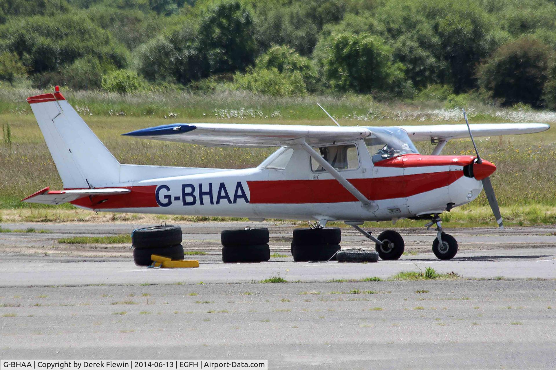 G-BHAA, 1978 Cessna 152 C/N 15281330, Visiting 152, seen at EGFH.