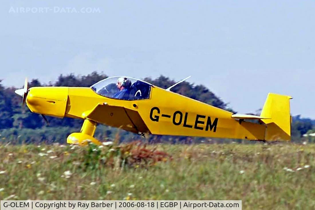 G-OLEM, 2005 Jodel D-18 C/N PFA 169-11613, Jodel D.18 [PFA 169-11613] Kemble~G 18/08/2006