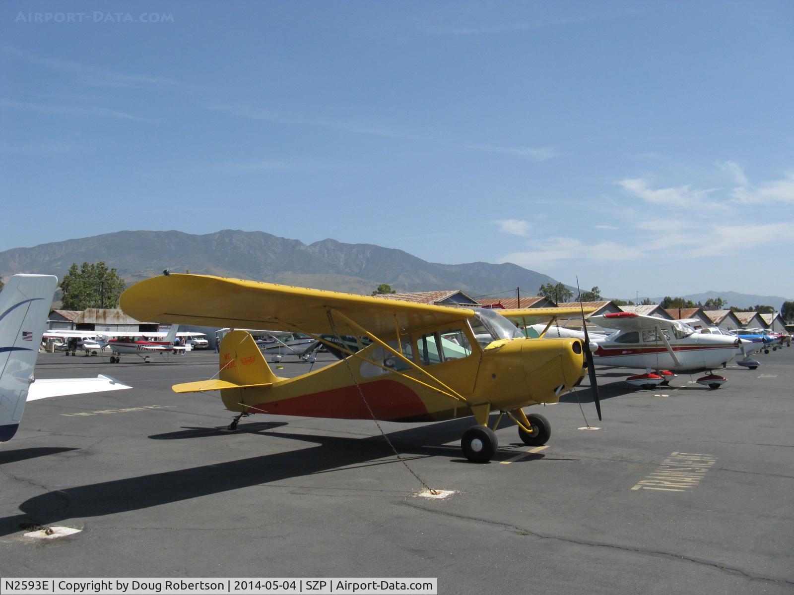 N2593E, 1946 Aeronca 7AC Champion C/N 7AC-6175, 1946 Aeronca 7AC CHAMPION, Continental A&C65 65 Hp