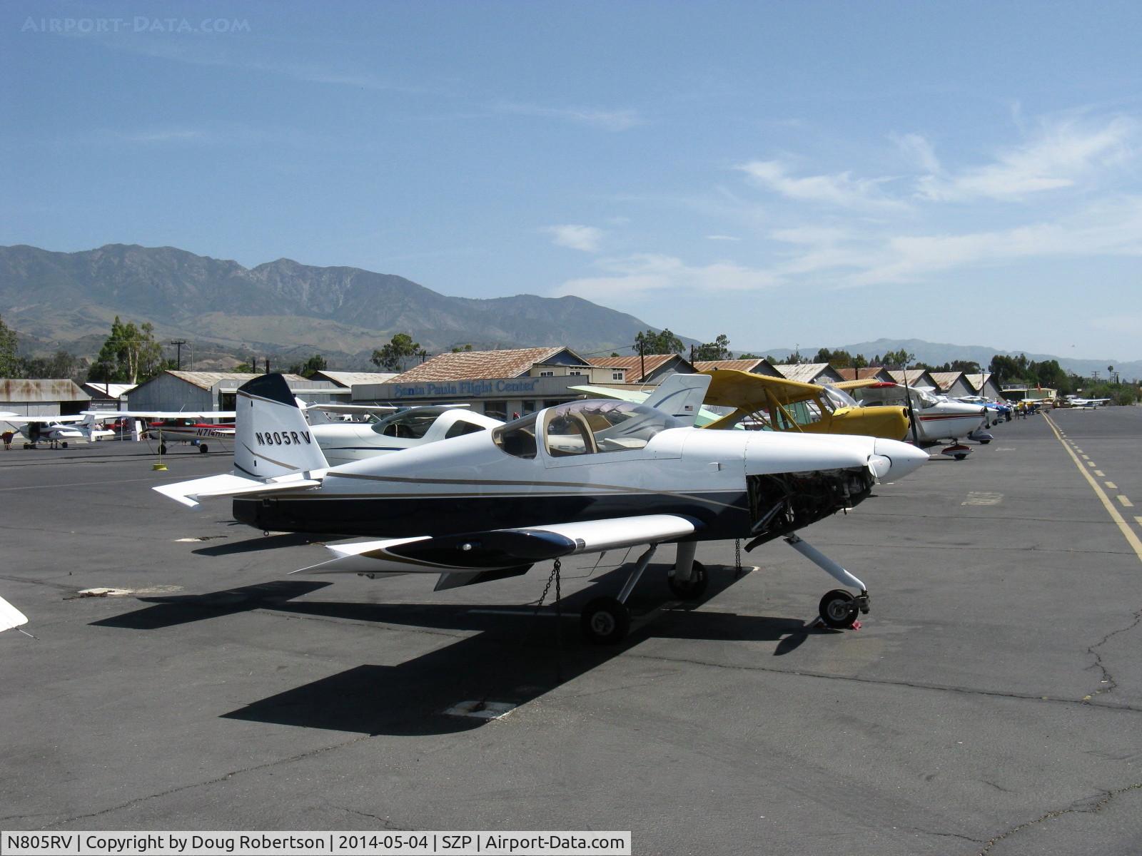 N805RV, 2007 Vans RV-6A C/N 25686, 2007 Dierenfield VAN's RV-6A, Lycoming IO-390-X 210 Hp