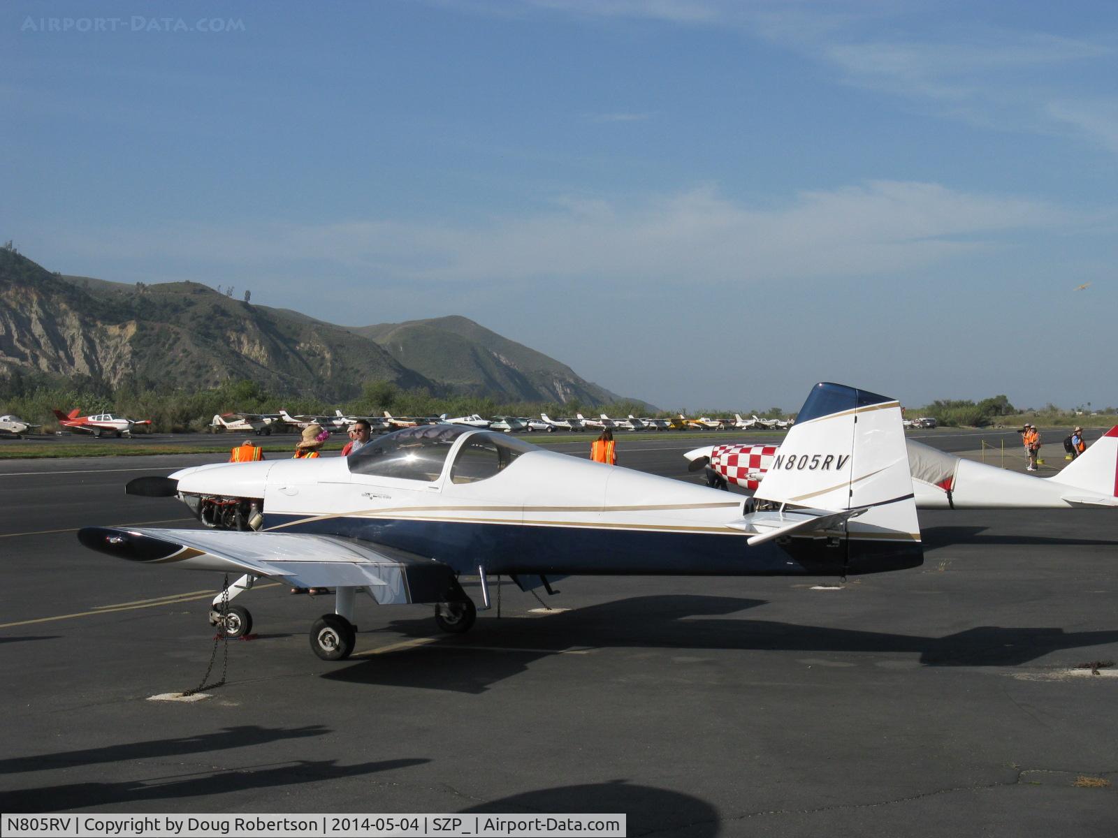 N805RV, 2007 Vans RV-6A C/N 25686, 2007 Dierenfield VAN's RV-6A, Lycoming IO-390-X 210 Hp