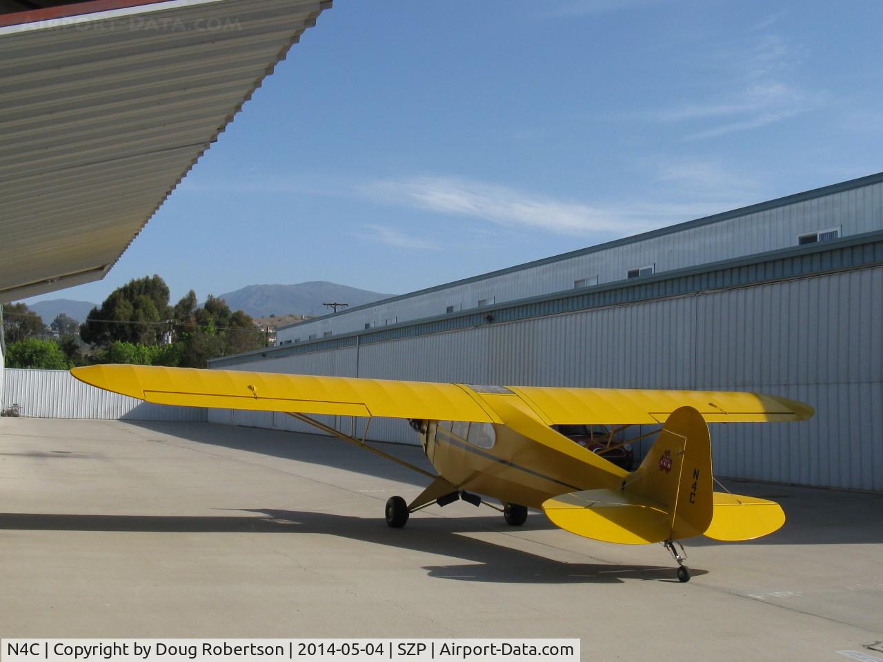 N4C, 1947 Piper J3C-65 Cub Cub C/N 22804, 1947 Piper J3C-65 CUB, Continental A&C65 65 Hp
