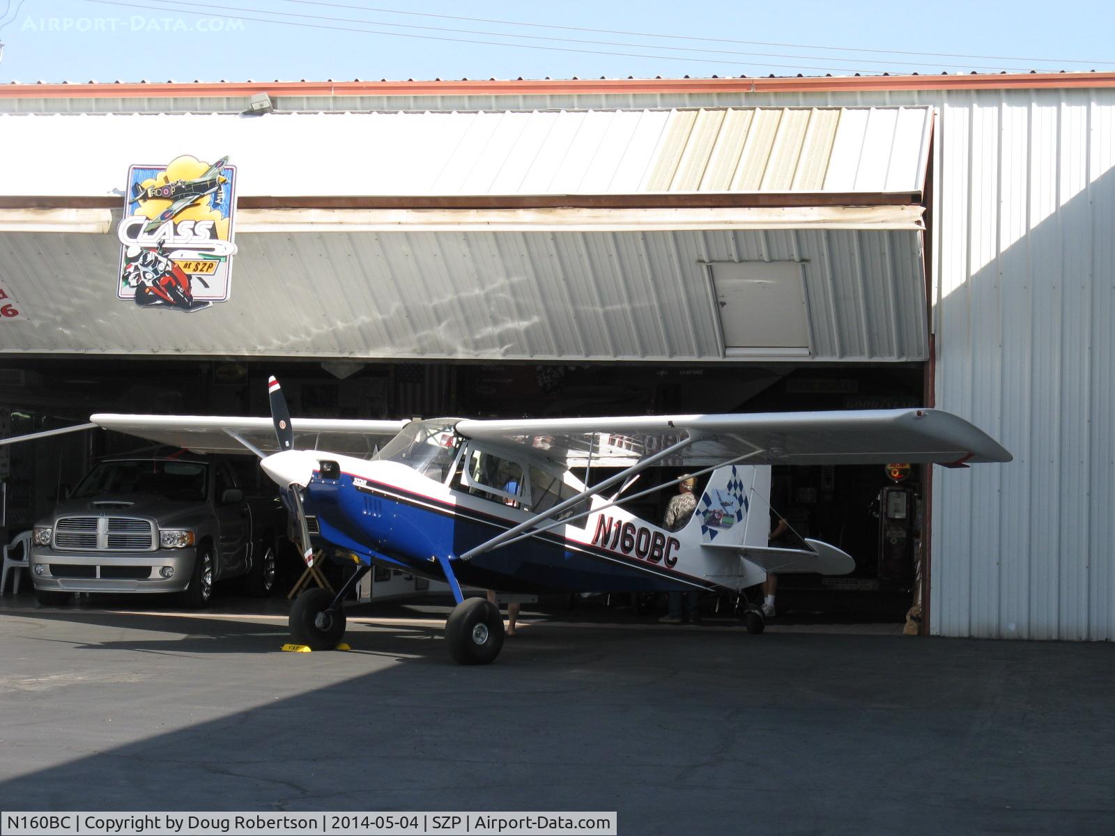 N160BC, 2004 American Champion 8GCBC Scout C/N 457-2004, 2004 American Champion 8GCBC SCOUT, Lycoming O&VO-360 180 Hp, spades, wing Micro Vortex Generators