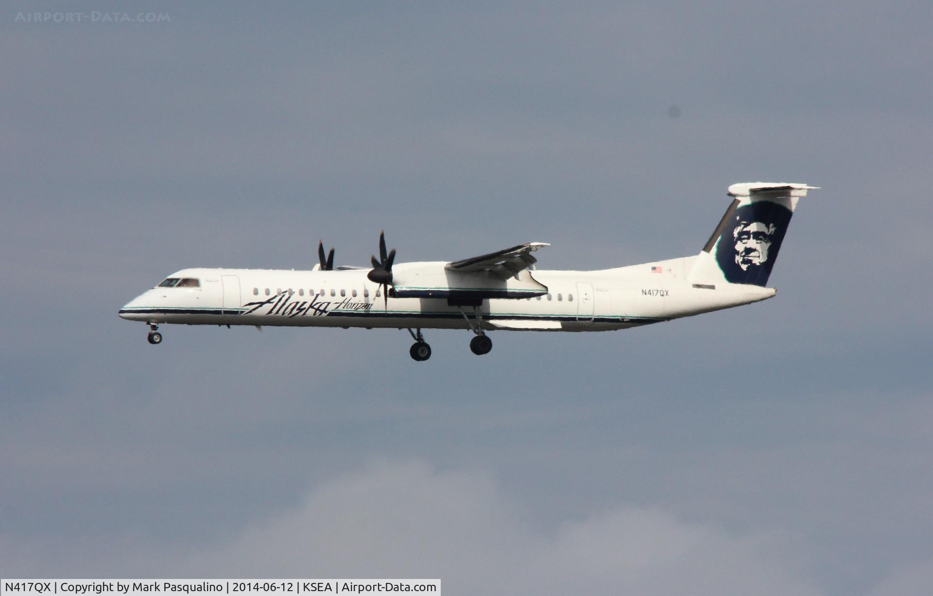 N417QX, 2004 De Havilland Canada DHC-8-402 Dash 8 C/N 4086, DHC-8-402