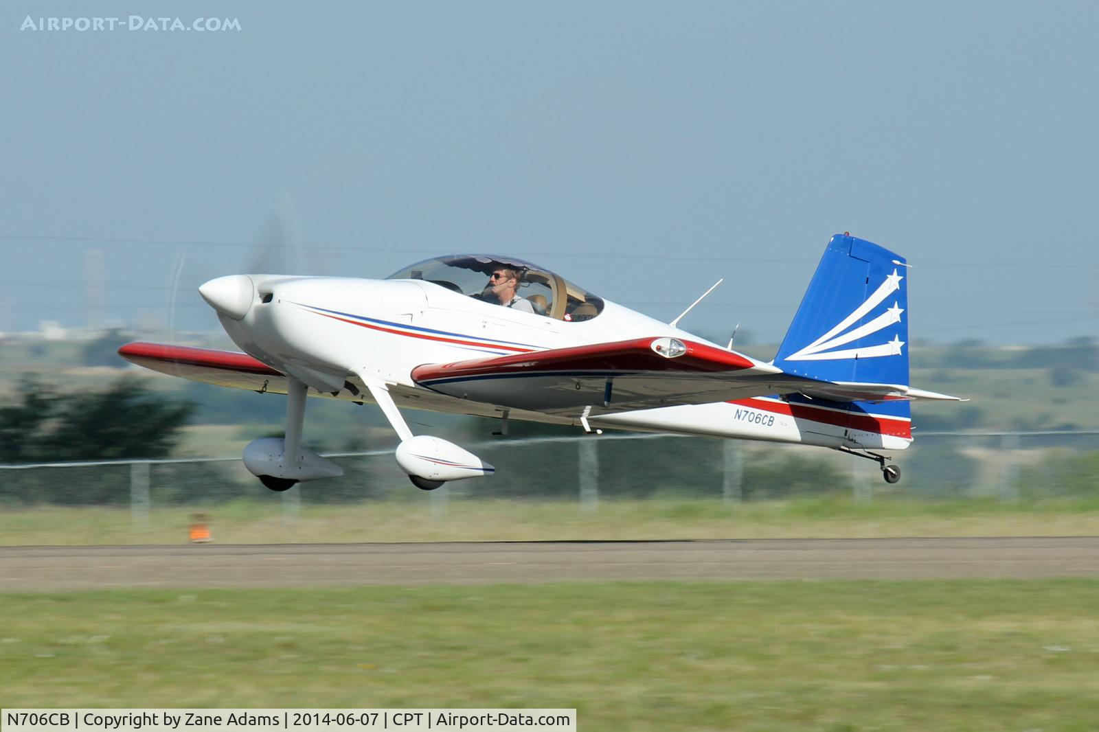 N706CB, 2008 Vans RV-7 C/N 72847, At Cleburne Municipal Airport - EAA Young Eagles Rally
