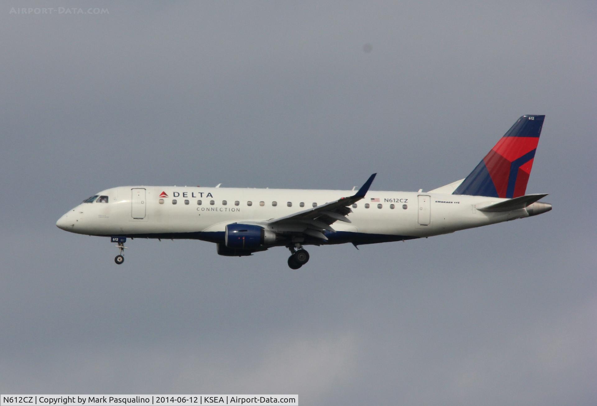 N612CZ, 2007 Embraer 175LR (ERJ-170-200LR) C/N 17000201, ERJ 170-200 LR